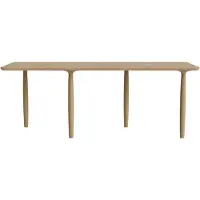 NORR11 Oku Dining Table 95x200 Cm - Ruokapöydät & Baaripöydät Vaneri Natural - W3OKU33077FSCONANO00000