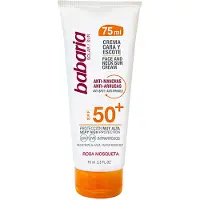 Babaria Aurinkovoide - - Tahranesto Kasvoille &amp; Dekolteelle - SPF 50+ - 75 ml - Unisex