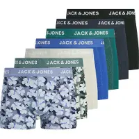 Jack & Jones Bokserishortsit 'JACBEN' kuninkaallisen sininen / beigenharmaa / smaragdi / musta