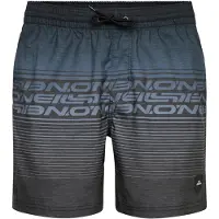 O'Neill Logo Stripe 16'' Swimshorts - Black - M