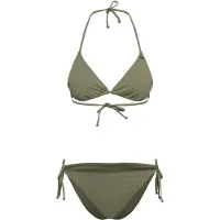 O'Neill Essentials Capri Bondey Bikini Set - Khaki green - 34