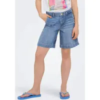Kids Only Kogcomet Wide Long Shorts Dnm Dia Noos - Blue - 116