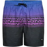 O'Neill Logo Stripe 16'' Swimshorts - Blue - S