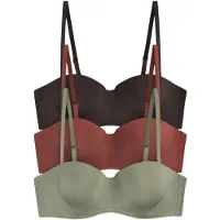 The Set Rintaliivi khaki / burgundin punainen / musta