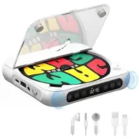 Hobby Hall Kannettava CD-soitin Bluetooth-lähettimellä, ladattava