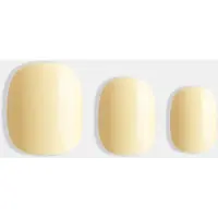 DUFFBeauty Instant Pro Press-On Manicure Butter Yellow Short Squoval