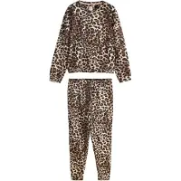 Next Pyjama kerma / ruskea / suklaa