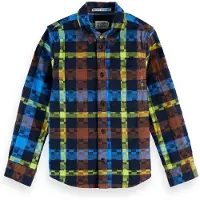 Scotch & Soda Flannel Checked Pitkähihainen Kauluspaita