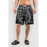 Empyre 20" Thorn Surffishortsit grey plaid / black / white Koko 36