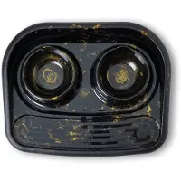 Savic - Ruokabaari Butler Marble black gold, 45x36x8cm, 2x300ml - Kissat - Ruokailupaikat ja juoma-automaatit - Ruokabaari ja telineet