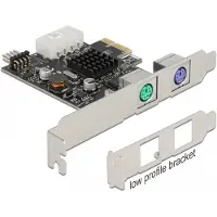DeLOCK 90049, PCIe, PS2, PCIe 1.0a, Naaras, Naaras, Suora