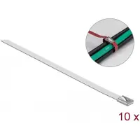 DeLOCK 18824, Terästä, Valkoinen, 500 mm, 7,9 mm, 10 kpl