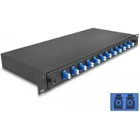 DeLOCK 67003, Musta, Metalli, 483 mm, 220 mm, 44 mm