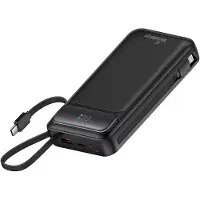 MediaRange MRMA756, 20000 mAh, Litium polymeeri (LiPo), Pikalataus, Power Delivery, 3,7 V, 15 W, Musta