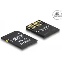 DeLOCK 54092, 512 GB, SD, UHS-I, 858 MB/s, 804 MB/s, Class 3 (U3)