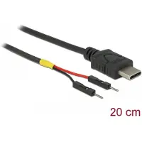 DeLOCK – USB Power Cable Type-C to 2 x pin header male separate power 20 cm (85419)