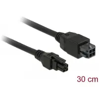 DeLOCK 85377, Micro-Fit 3.0 4-pin, Micro-Fit 3.0 4-pin, 0,3 m, Uros, Naaras, Suora