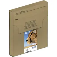 Epson T0715 -mustekasettipakkaus, 31.3 ml, musta/syaani/magenta/keltainen, 4 kpl