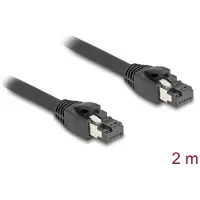 DeLOCK – RJ45 Network Cable Cat.8.1 S/FTP 2 m up to 40 Gbps black (80234)