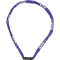 Axa jäykkä ketjulukko koodilla 120 cm violetti