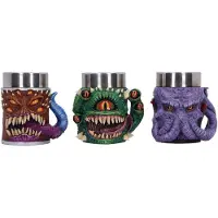 Nemesis Now - Mini Monster - Set of 3 Tiny Tankards 8.8cm - Mukit
