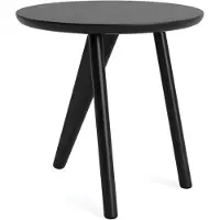 NORR11 Fin Side Table Black - Sivupöydät & Apupöydät Tammi Musta - W3FIN31031FSCOBLNO00000