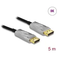 DeLOCK 85879, 5 m, DisplayPort, DisplayPort, Uros, Uros, 7680 x 4320 pikseliä