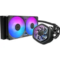 Cooler Master MasterLiquid 240 Atmos II - prosessorin nestejäähdytysjärjestelmä - jäähdyttimen koko: 240 mm - (seuraaville: LGA1851, LGA1700, LGA12...