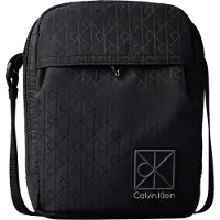 Calvin Klein Olkalaukku 'UTILITY' harmaa / musta