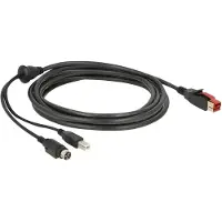 DeLOCK 85489 USB cable USB 2.0 3 m USB B Black (85489)