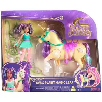 Unicorn Academy Figuurisetti Ava & Plant Magic Leaf
