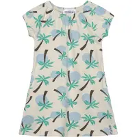 Geggamoja Singoalla Dress Palm Tree - Cream - 86/92