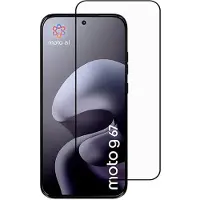 SKALO 2-KPL Motorola Moto G67 5G Koko Näytön Panssarilasi - Musta