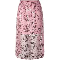 Y.A.S Yassequina Hw Long Skirt - D2D - Pink - XS