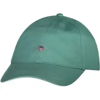 Gant for man. 9901311 Shield cap turquoise green (OSFA), Casual, Organic Cotton, Sustainable