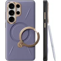 Mtp Products Samsung Galaxy S26 Ultra Torras Ostand Q3 VegSkin magneettikotelo - violetti