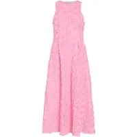 Vila Viglory S/L O-Neck Ankle Dress/Dc/Ka - Pink - 34