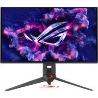 Asus ROG Swift OLED PG27UCDM, 67,3 cm (26.5"), 3840 x 2160 pikseliä, 4K Ultra HD, QD-OLED, 0,03 ms, Musta (90LM0B30-B01971)