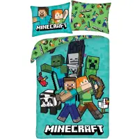 Halantex SP. z.o.o. Lasten Minecraft-vuodevaatesetti 140x200 cm, 2 osaa