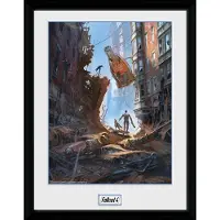 Fallout - Street Scene - Kehystetty taidejuliste