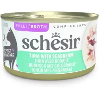 Schesir 12x70g Complements liemessä tonnikala & kultaotsa-ahven