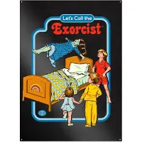 Steven Rhodes - Let's Call the Exorcist - Metallikyltti