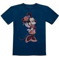 Mikki Hiiri & Aku Ankka Mikki Hiiri - Minnie Floral Fill - Lasten T-paita