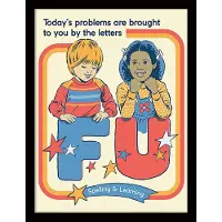 Steven Rhodes - Today's Problem - Kehystetty taidejuliste