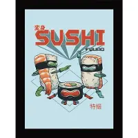 Vincent Trinidad - Sushi Squad - Kehystetty taidejuliste