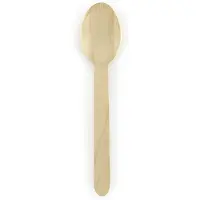 Party Deco Puulusikat, 16 cm (1 pakkaus / 100 kpl)