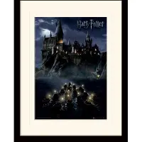 Harry Potter - Hogwarts Crest - kehystetty taidejuliste