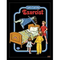Steven Rhodes - Let's Call the Exorcist - Kehystetty taidejuliste