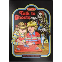 Steven Rhodes - Let's Talk To Ghosts - Metallikyltti