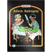 Steven Rhodes - My First Alien Autopsy - Metallikyltti